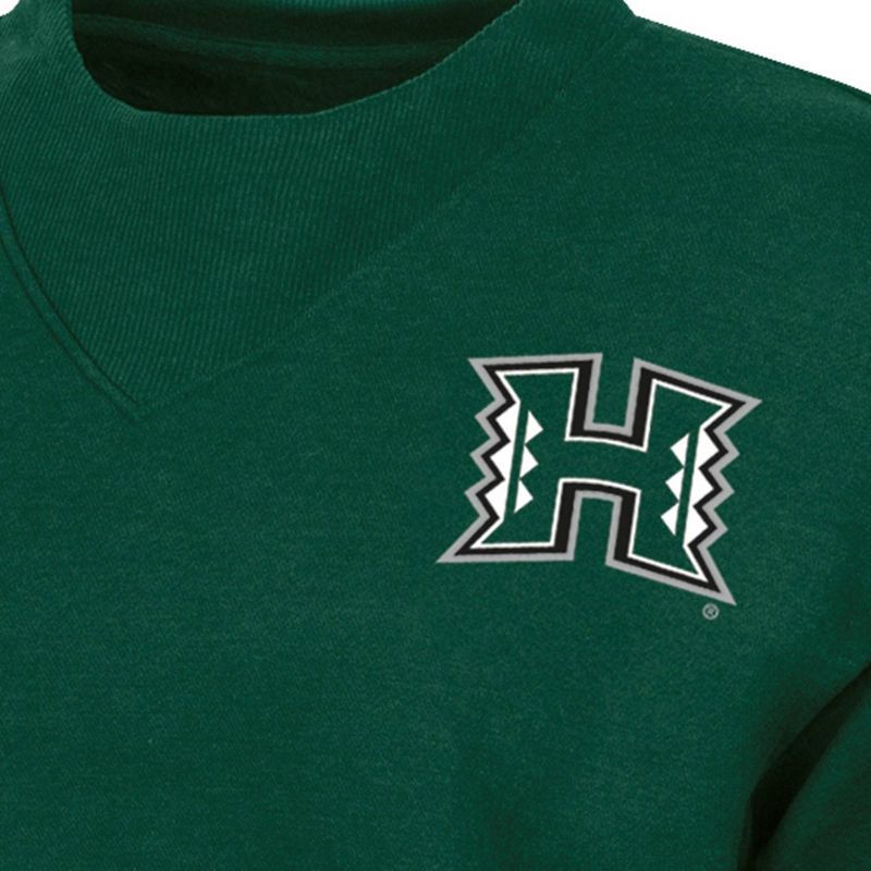 slide 3 of 3, NCAA Hawaii Rainbow Warriors Women's Fashion Fleece Sweatshirt - S, 1 ct