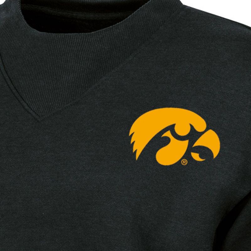 slide 3 of 3, NCAA Iowa Hawkeyes Women's Fashion Fleece Sweatshirt - XL, 1 ct