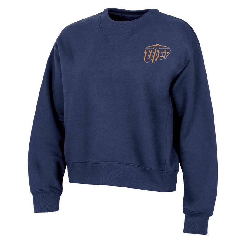 slide 1 of 3, NCAA UTEP Miners Women's Fashion Fleece Sweatshirt - XL, 1 ct