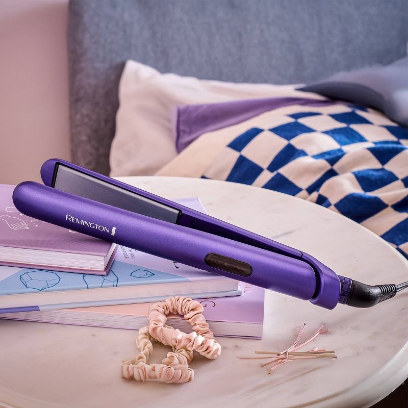 slide 3 of 7, Remington Gloss Flat Iron - 1", 1 ct