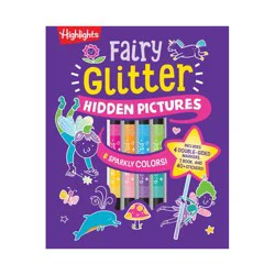 Penguin Publishing Fairy Glitter Hidden Pictures - (Highlights Hidden Pictures Coloring Kits) (Hardcover)