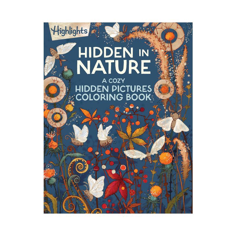 slide 1 of 1, Penguin Publishing Hidden in Nature: A Cozy Hidden Pictures Coloring Book - (Paperback), 1 ct