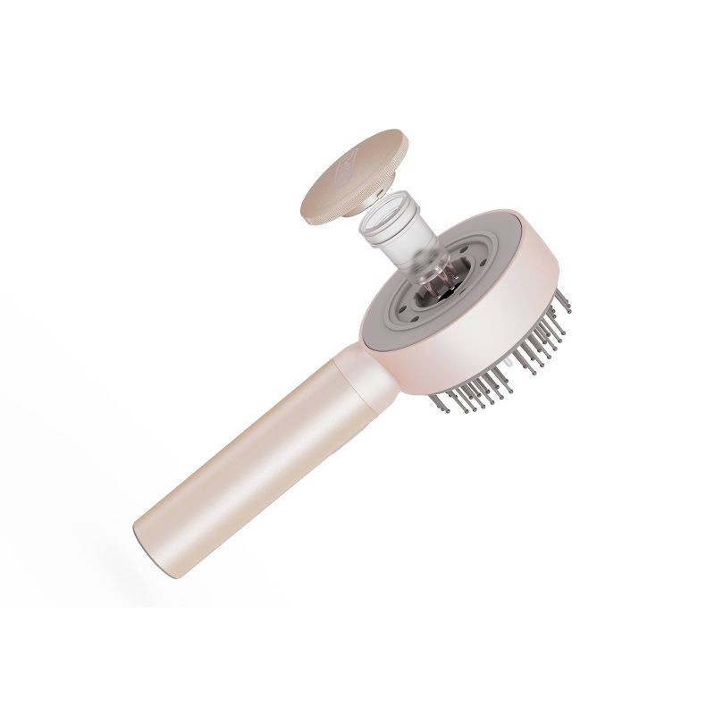 slide 2 of 12, TYMO Trithera Scalp Therapy Red Light Massage Brush Hair Appliance Accessories - Champagne Pink, 1 ct