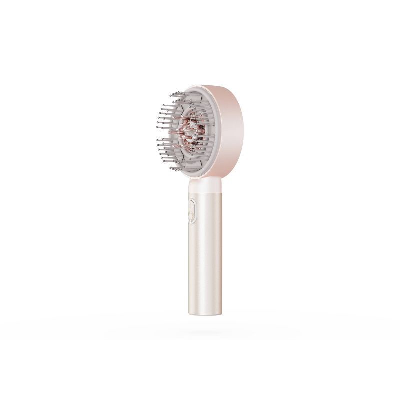 slide 6 of 12, TYMO Trithera Scalp Therapy Red Light Massage Brush Hair Appliance Accessories - Champagne Pink, 1 ct