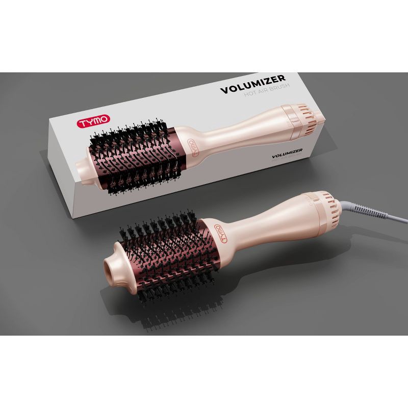 slide 4 of 8, TYMO Volumizer Hot Air Brush Hair Dryer - Champagne Pink - 1200 Watt, 1 ct