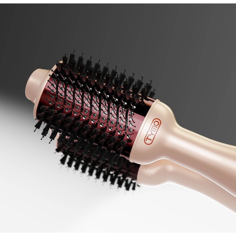 slide 5 of 8, TYMO Volumizer Hot Air Brush Hair Dryer - Champagne Pink - 1200 Watt, 1 ct