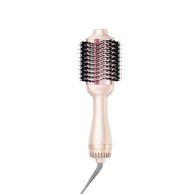 slide 1 of 8, TYMO Volumizer Hot Air Brush Hair Dryer - Champagne Pink - 1200 Watt, 1 ct