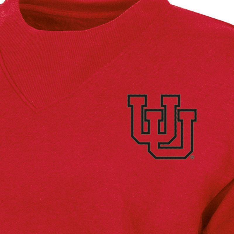 slide 3 of 3, NCAA Utah Utes Women's Fashion Fleece Sweatshirt - XL, 1 ct