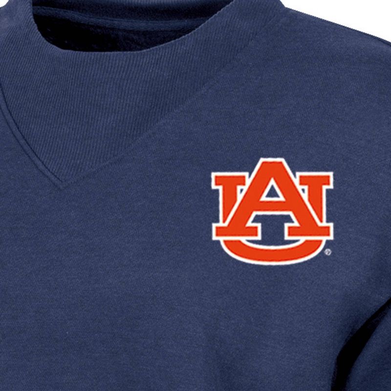 slide 3 of 3, NCAA Auburn Tigers Women's Fashion Fleece Sweatshirt - M: Cotton-Polyester Blend,, 1 ct