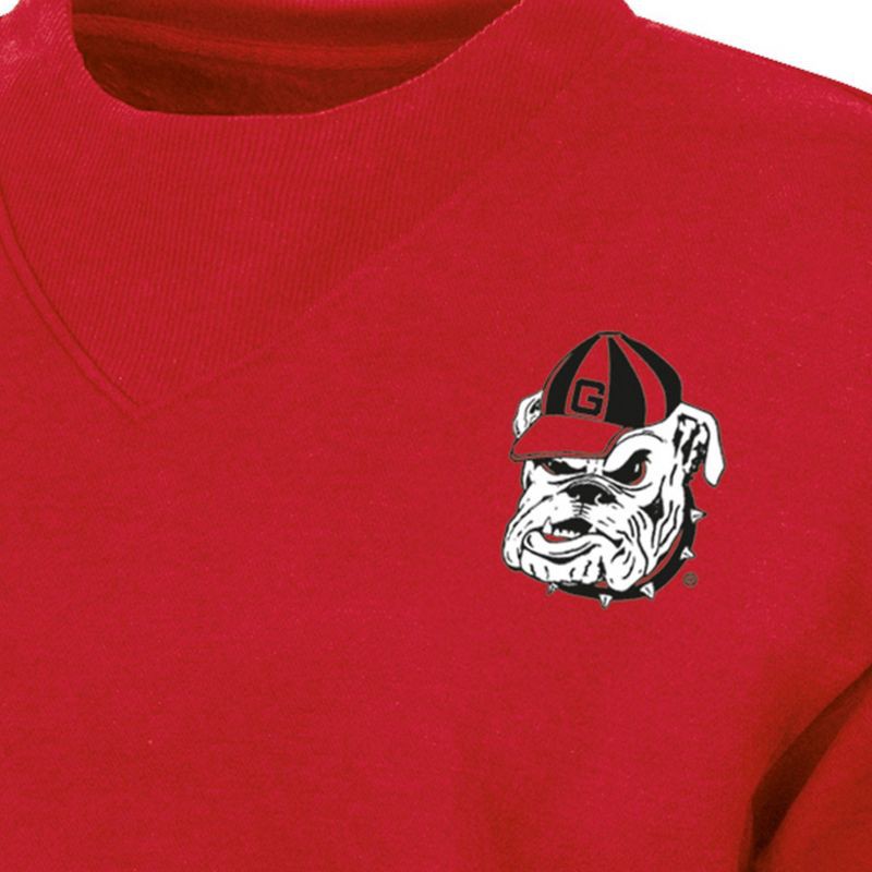 slide 3 of 3, NCAA Georgia Bulldogs Women's Fashion Fleece Sweatshirt - XL, 1 ct