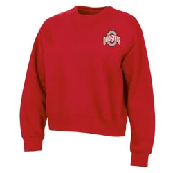 NCAA Ohio State Buckeyes Women's Fashion Fleece Sweatshirt - XL