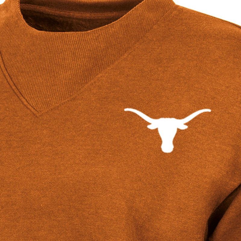 slide 3 of 3, NCAA Texas Longhorns Women's Fashion Fleece Sweatshirt - M, 1 ct