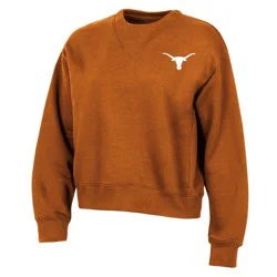 NCAA Texas Longhorns Women's Fashion Fleece Sweatshirt - L