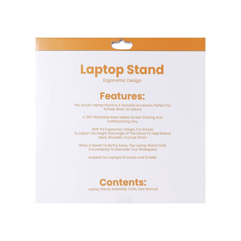 slide 8 of 8, Vivitar Acrylic Laptop Stand - Cloud Iridescent, 1 ct