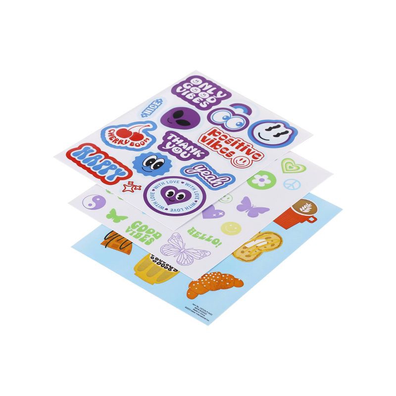 slide 5 of 7, Vivitar Laptop Stickers 3pk, 3 ct