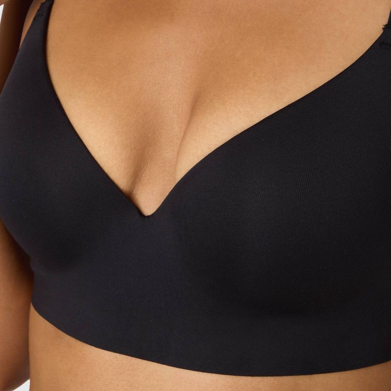 slide 5 of 6, Maidenform Barely There Invisible Support Flexwire Bra - Black 34B, 1 ct