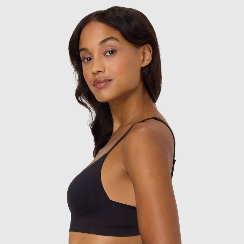 slide 2 of 6, Maidenform Barely There Invisible Support Flexwire Bra - Black 38D, 1 ct