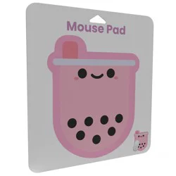 IJoy Fabric Mouse Pad - Boba Tea: Slim Rubber Design, Computer Accessories