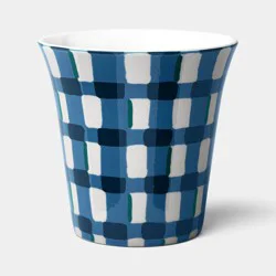 Ceramic Colored Planter Blue/Green 8" - Threshold™