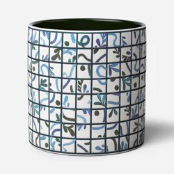 Stoneware Outdoor Tiled Planter 8"x8.12" - Threshold™