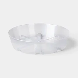 6" Clear Round Plastic Planter Saucer - Threshold™