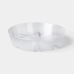 6" Clear Round Plastic Planter Saucer - Threshold™