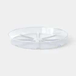 12" Clear Round Plastic Planter Saucer - Threshold™