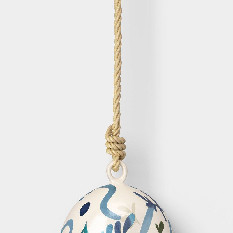 slide 3 of 3, Ceramic Birdhouse - Threshold™, 1 ct