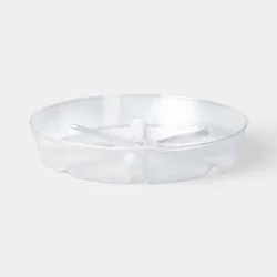 10" Clear Round Plastic Planter Saucer - Threshold™