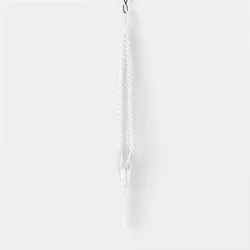 38'' Macrame Recycled Polyester Plant Hanger With Accents Ivory - Threshold™