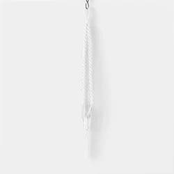 38'' Macrame Recycled Polyester Plant Hanger With Accents Ivory - Threshold™