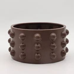 A.I.M. A.I.M 5" Textured Inventive Planter Brown