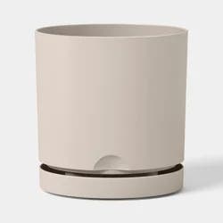 Recycled Resin Indoor Outdoor Planter Tan 8"- Room Essentials™