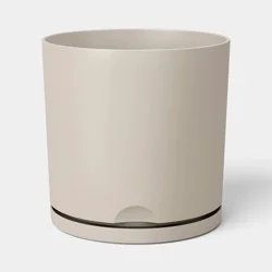 Recycled Resin Indoor Outdoor Planter 12" Tan - Room Essentials™