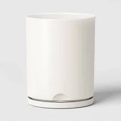 Recycled Resin Indoor Outdoor Planter 14"x16" White - Room Essentials™