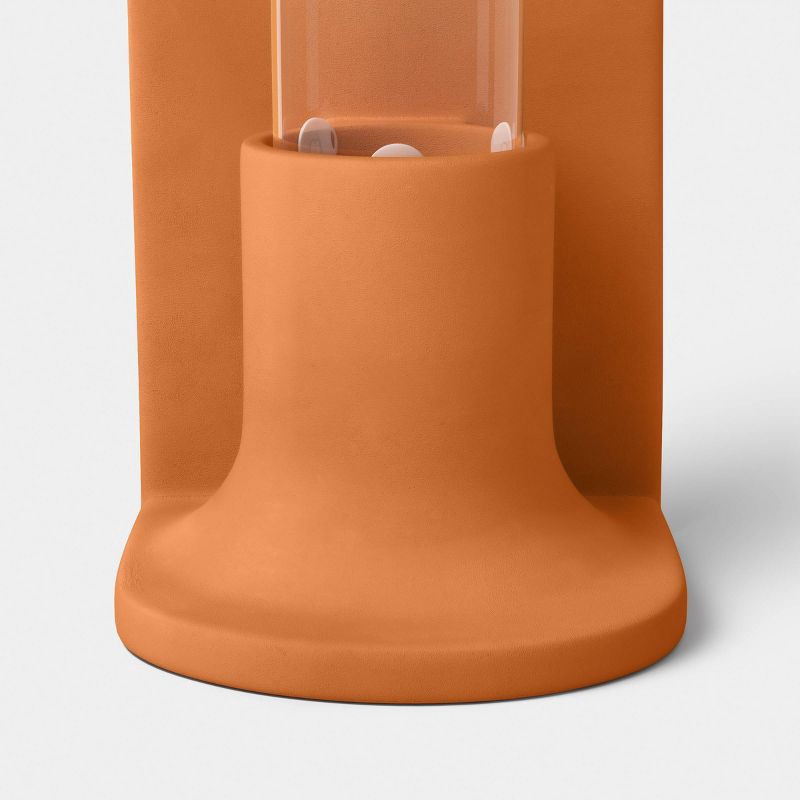 slide 4 of 4, Terrarium Glass Terracotta Tall Back Base Drip Line Irrigation Kit - Threshold™, 1 ct