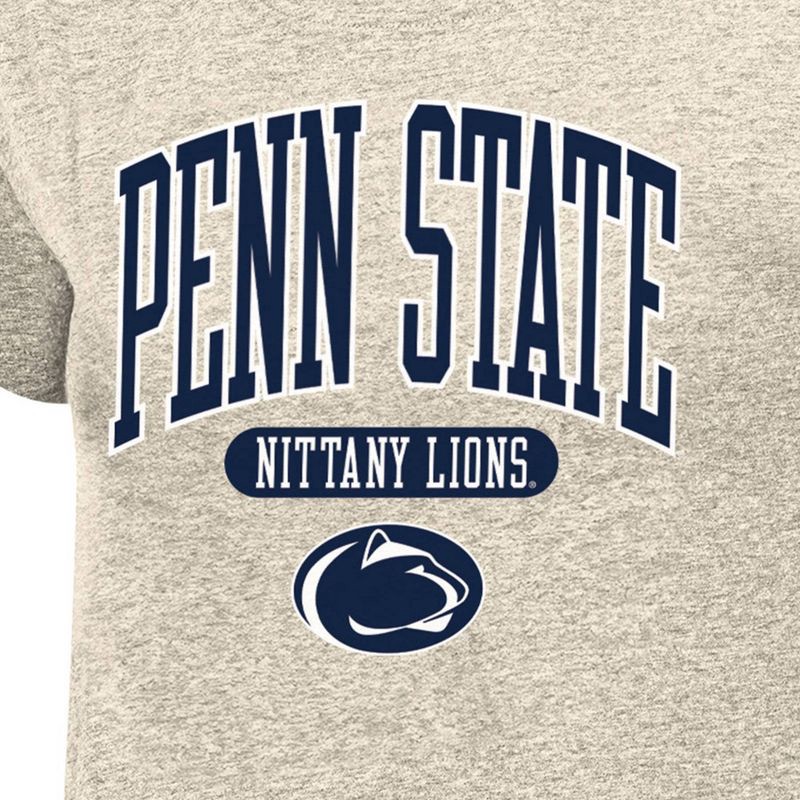 slide 3 of 3, NCAA Penn State Nittany Lions Women's Oatmeal T-Shirt - S, 1 ct