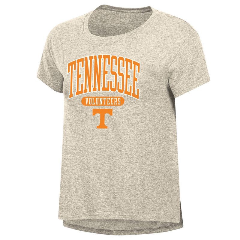 slide 1 of 2, NCAA Tennessee Volunteers Women's Oatmeal T-Shirt - S, 1 ct