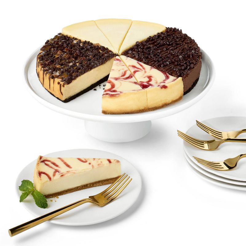 slide 3 of 3, 9" Cheesecake Sampler - 40oz/12ct- Favorite Day™, 40 oz, 12 ct