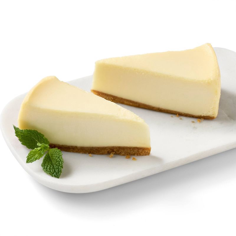 slide 3 of 3, New York Style Cheesecake Slices - 6oz/2ct - Favorite Day™, 2 ct; 6 oz