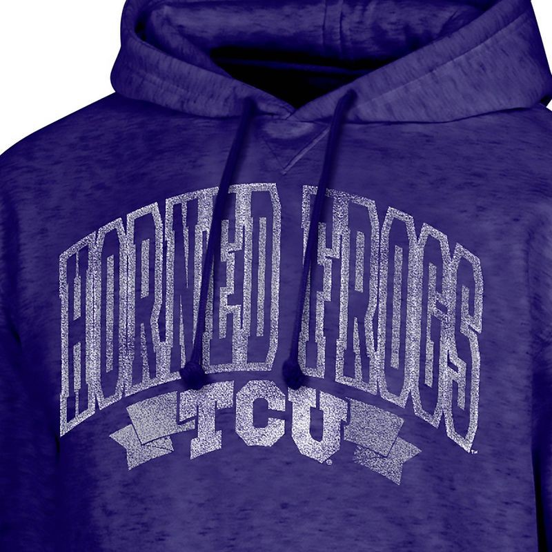 slide 3 of 3, NCAA TCU Horned Frogs Men's Hooded Sweatshirt - S, 1 ct