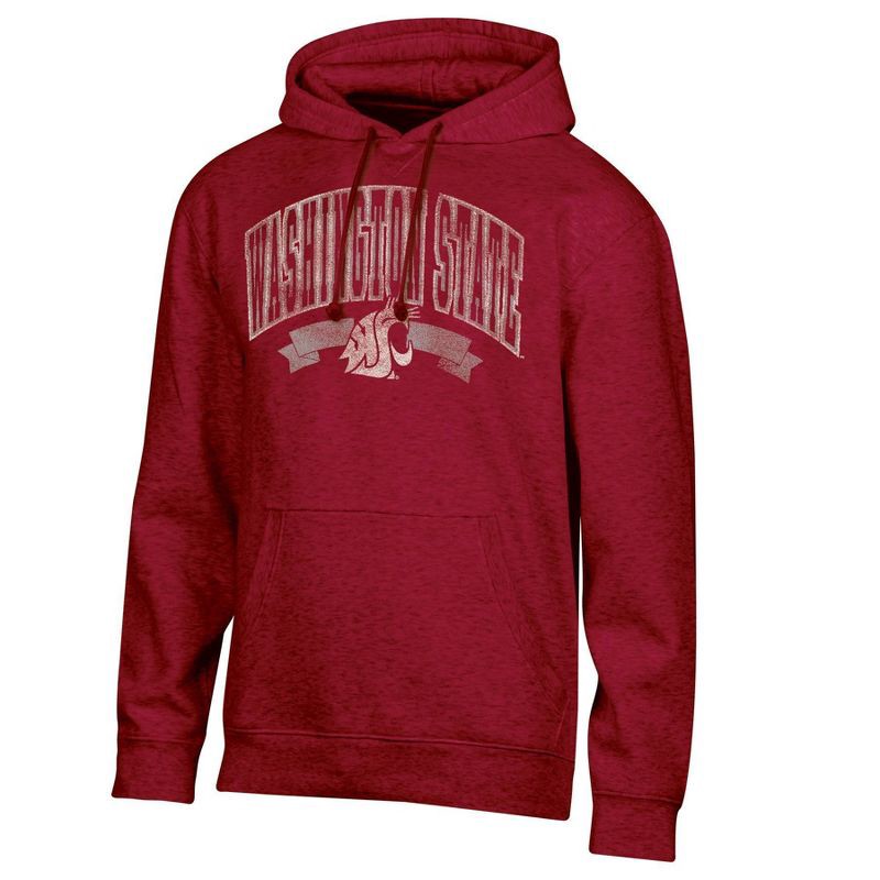 slide 1 of 3, NCAA Washington State Cougars Men's Hooded Sweatshirt - S, 1 ct