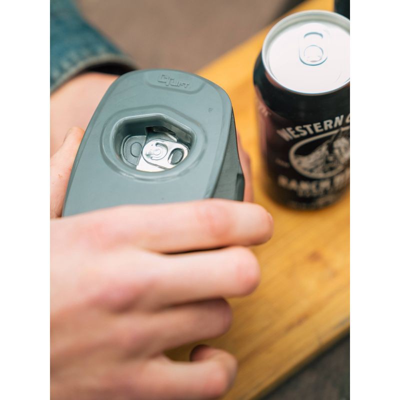 slide 14 of 18, Draft Top Topless Beverage Can Opener Black, 1 ct