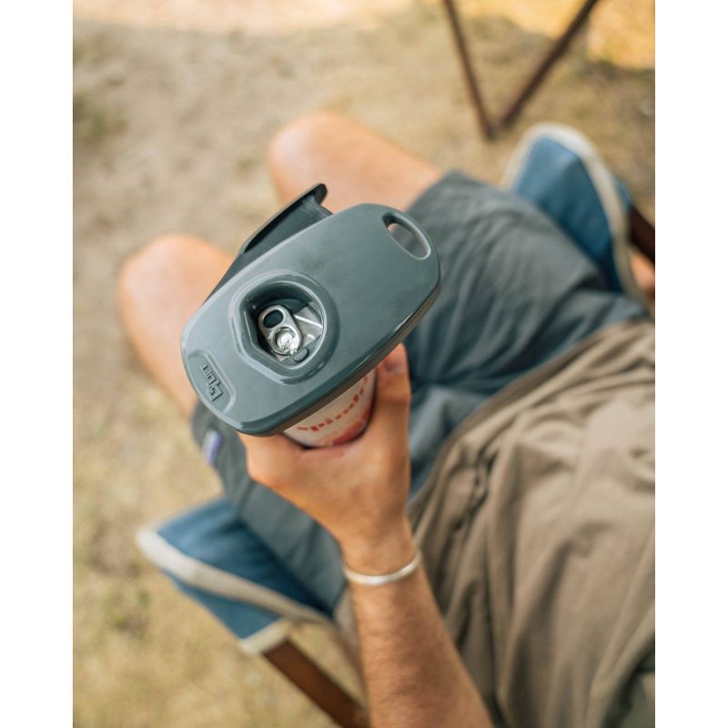 slide 7 of 18, Draft Top Topless Beverage Can Opener Black, 1 ct