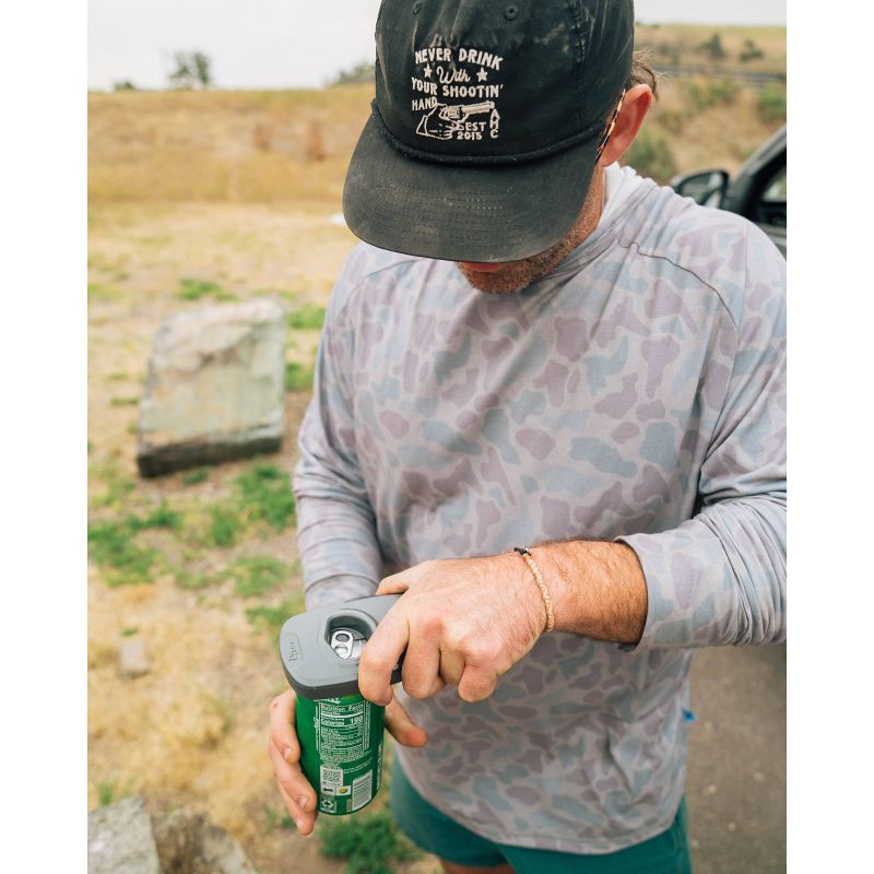 slide 9 of 18, Draft Top Topless Beverage Can Opener Black, 1 ct