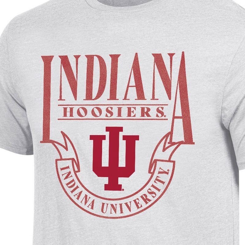 slide 3 of 3, NCAA Indiana Hoosiers Men's T-Shirt - L, 1 ct