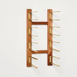 Hearth & Hand with Magnolia 15" Wall Mounted Wood Book Rack - Hearth & Hand™ with Magnolia