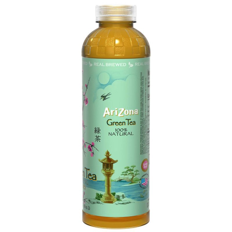 slide 3 of 3, AriZona Green Tea - 20 fl oz, 20 fl oz