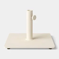 25lb Square Outdoor Patio Cantilever Market Umbrella Base Ivory - Room Essentials™