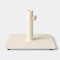 25lb Square Outdoor Patio Table Umbrella Base Ivory - Room Essentials™
